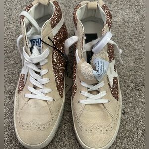 Brand New in Box and Tags attached Golden Goose mid star classic.  Size 38